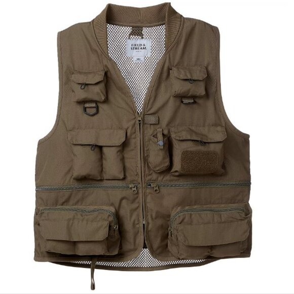 NEW Fishing Vest Field & Streem Men's Size XXL 2XL Ventilated Vented Great for f - Picture 1 of 8